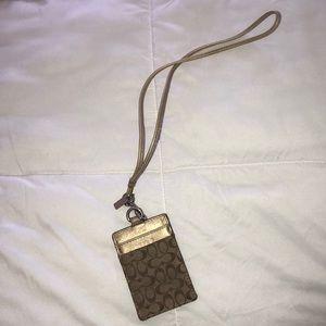 Coach keychain/cardholder